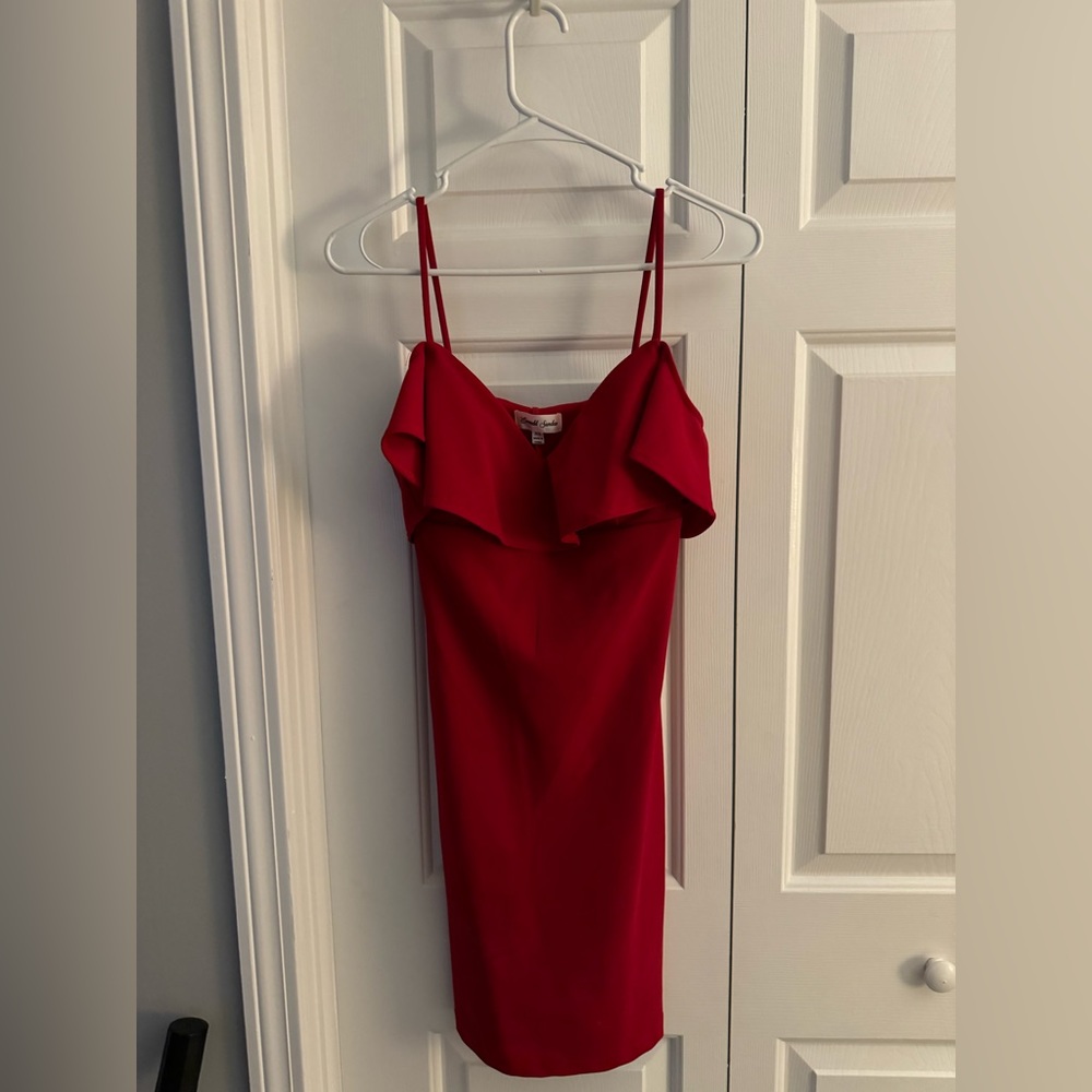 beautiful red dress